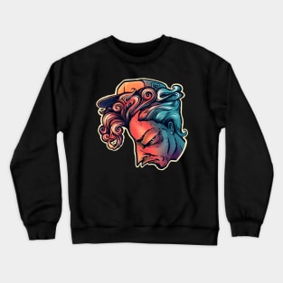 Graffiti Face Crewneck Sweatshirt